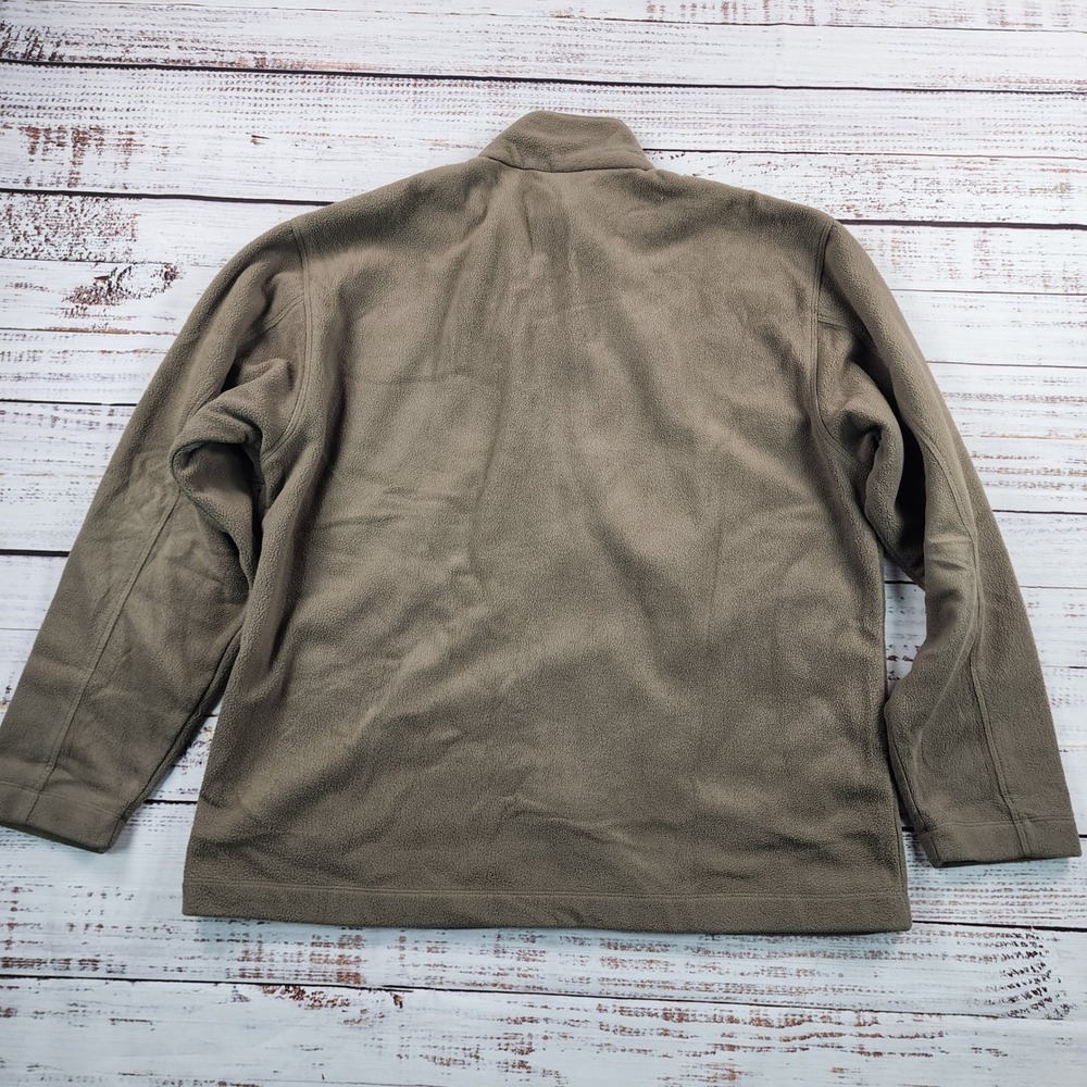 Patagonia Classic Synchilla Fleece Jacket Mens L Full Zip Brown Khaki 26511 - Picture 3 of 9
